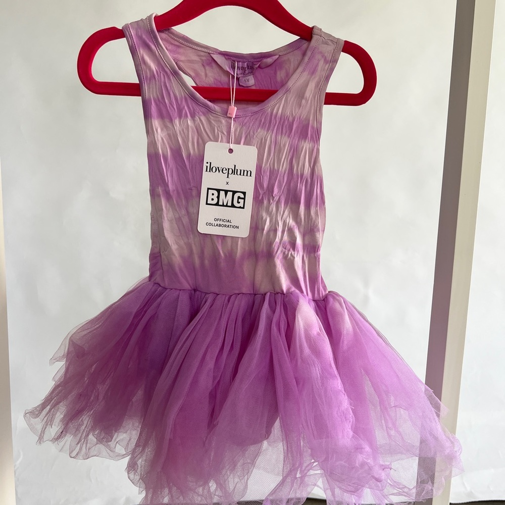 iloveplum collaboration with B.A.E. By My Grace Tie Dye Tutu - Pink - Size 8